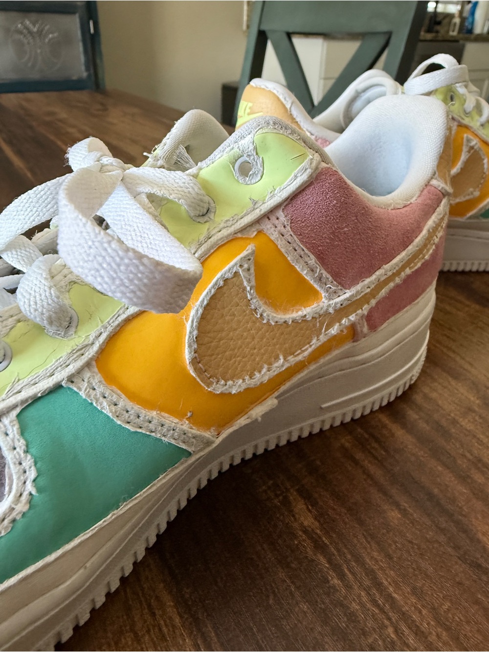 Nike Air Force 1 '07 LX Pastel Reveal Women's Sneakers Size 8.5- Retired - Picture 14 of 16
